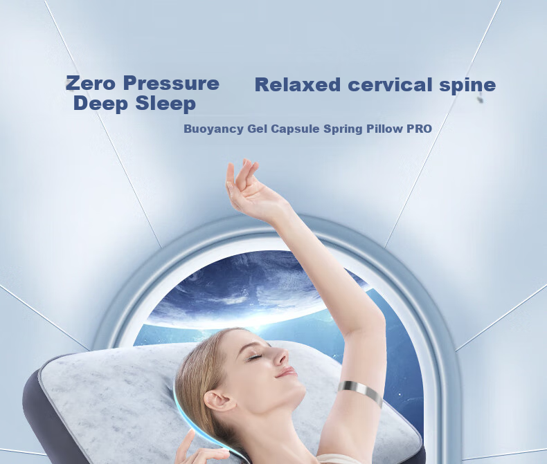 JaCe Memory Foam Pillow Spring Mattress Core Cervical Pillow Side Sleeping New Upgraded Anti-Snoring Adult-Specific Gift Box 14CM 1