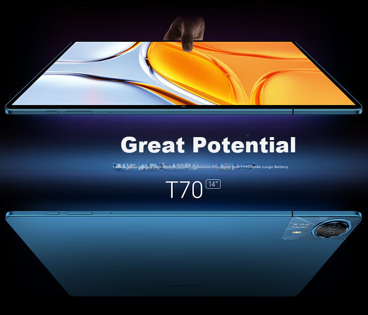 Teclast 2026 P30T Android Tablet 10.1-inch 120Hz High Refresh Rate HD Screen 3GB RAM 128GB Storage Student Online Learning Education Entertainment Gaming Pad 1