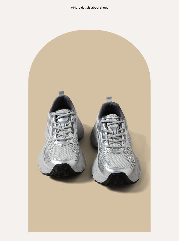 Global Women's Sports Thick-Soled Height-Increasing Dad Sneakers 2025 Autumn Winter Hot Thick-Soled Casual Shoes 3