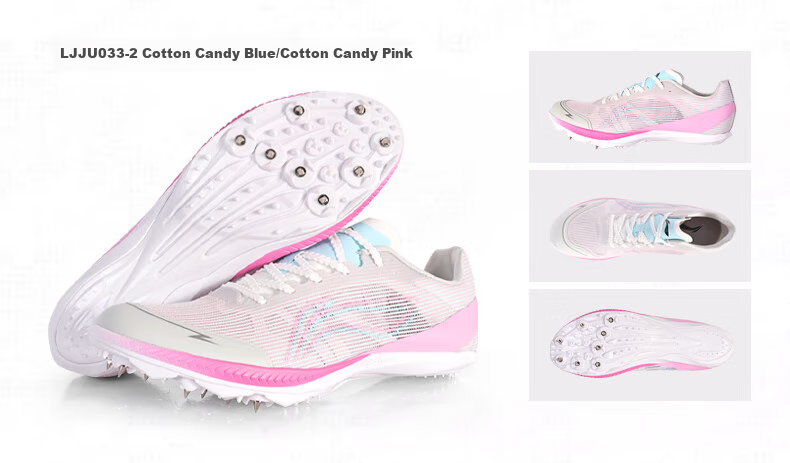 Li-Ning Professional Track And Field Sprint Shoes with Full-Length Carbon Plate, Lightweight for Physical Exams, Training And Competition Running And Long Jump Shoes 23