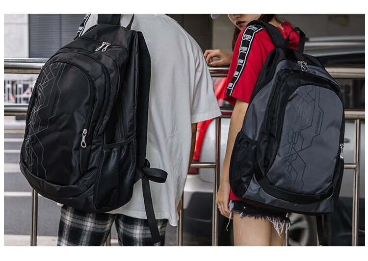 Huili Backpack for Men, Students' Schoolbag for Middle School And High School, Large Capacity Travel Bag for College Students, Casual Laptop Bag for Wome 4
