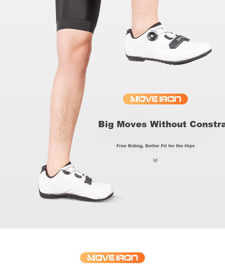 Move Iron Cycling Shorts with Foam Padded Seat for Men And Women, Mountain Bike And Road Bike Gear Accessories, Size L 3