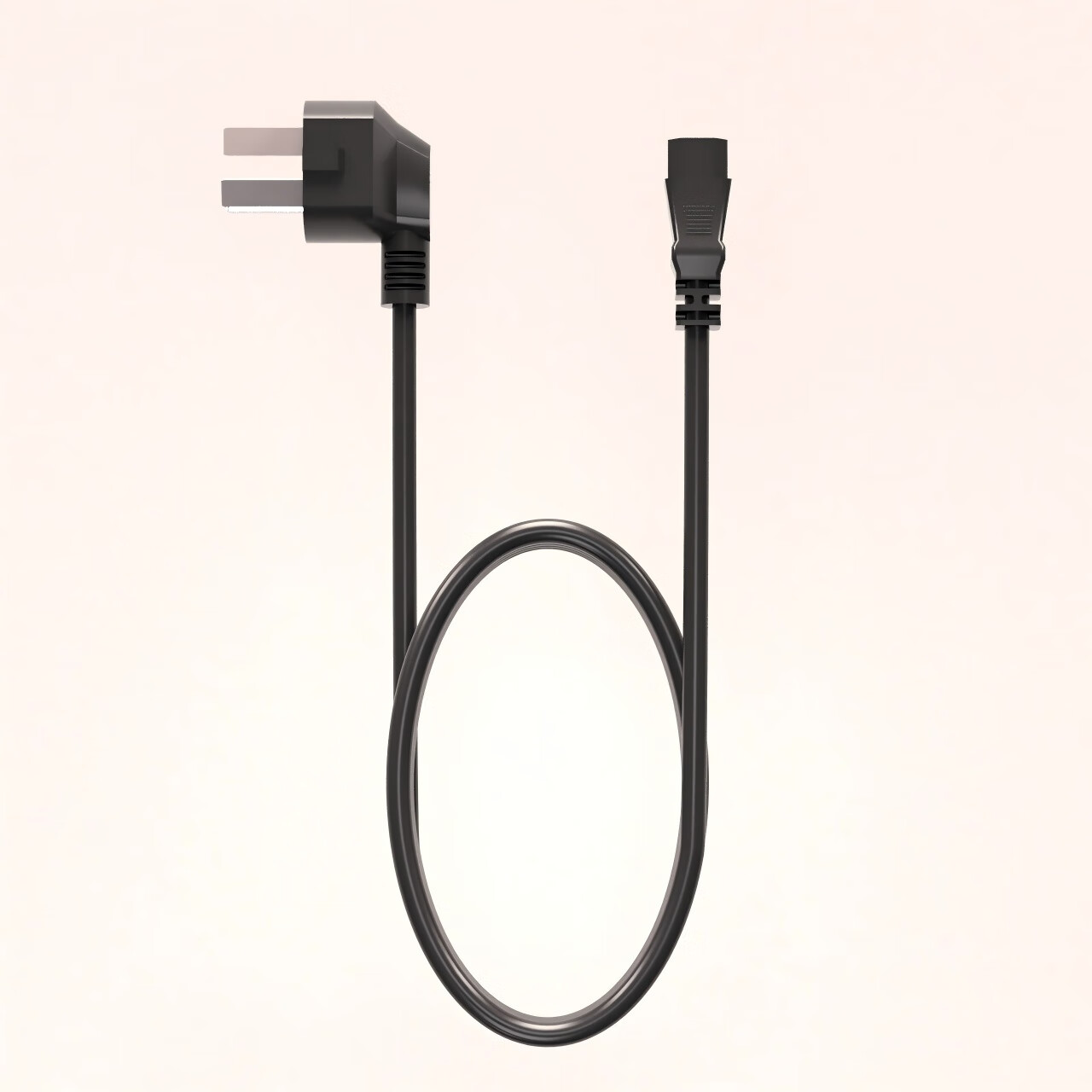 Lvxiao National Standard Three-Pin Power Cord for Computer Tower, Compatible with Monitors, Rice Cookers, Chassis, Projectors, Three-Pin Universal Power Cable 1