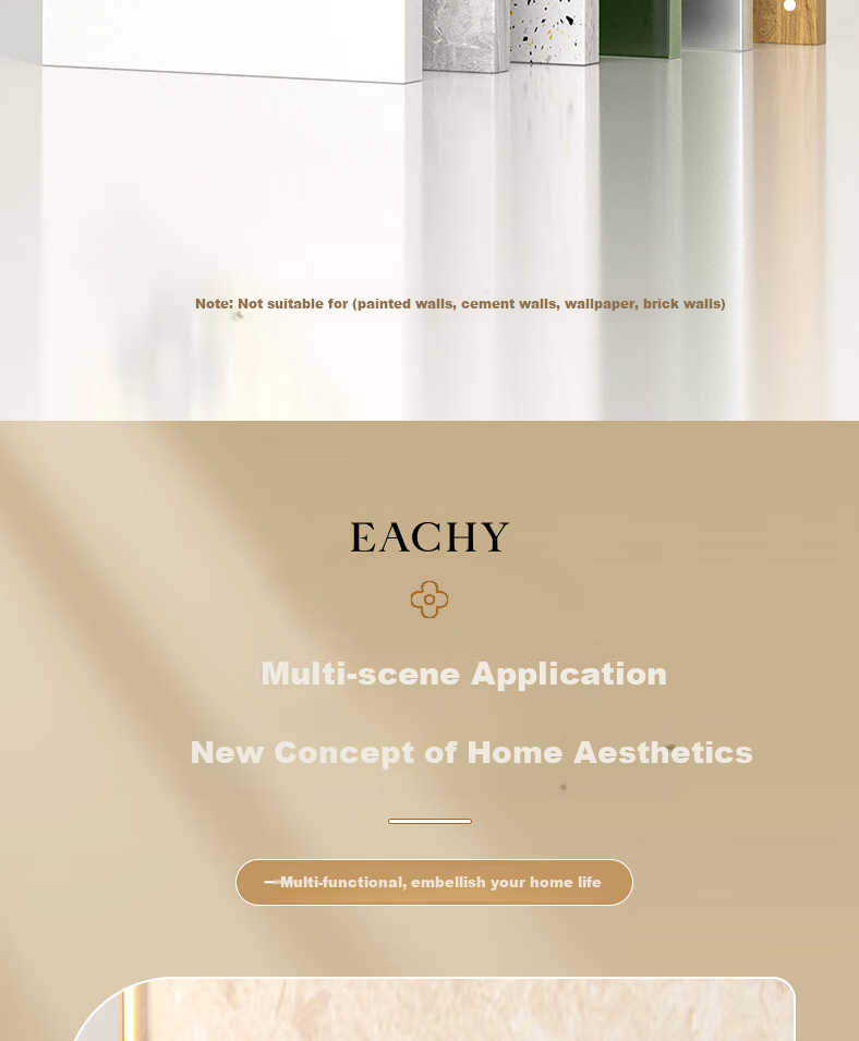EACHY Adhesive Hooks Strong Adhesive Load-Bearing Bathroom Kitchen Wall Hooks No-Drill Sticker Hooks Almond Powder 10