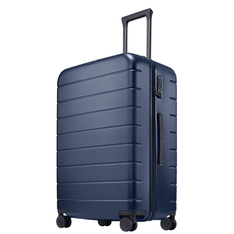 Mijia Xiaomi Luggage, 28-Inch Suitcase, Large Capacity Travel Case, PC Check-In Password Lock Suitcase, Leather Suitcase for Men And Women, Blue Color