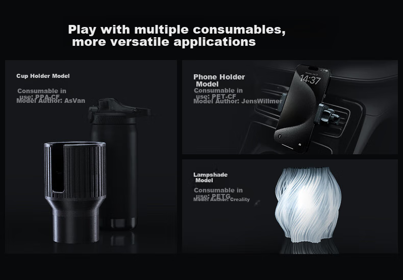 Creality K2 3D Printer Desktop Home FDM Fully Automatic Leveling Large Size High-Speed 3D Printing Machine 27