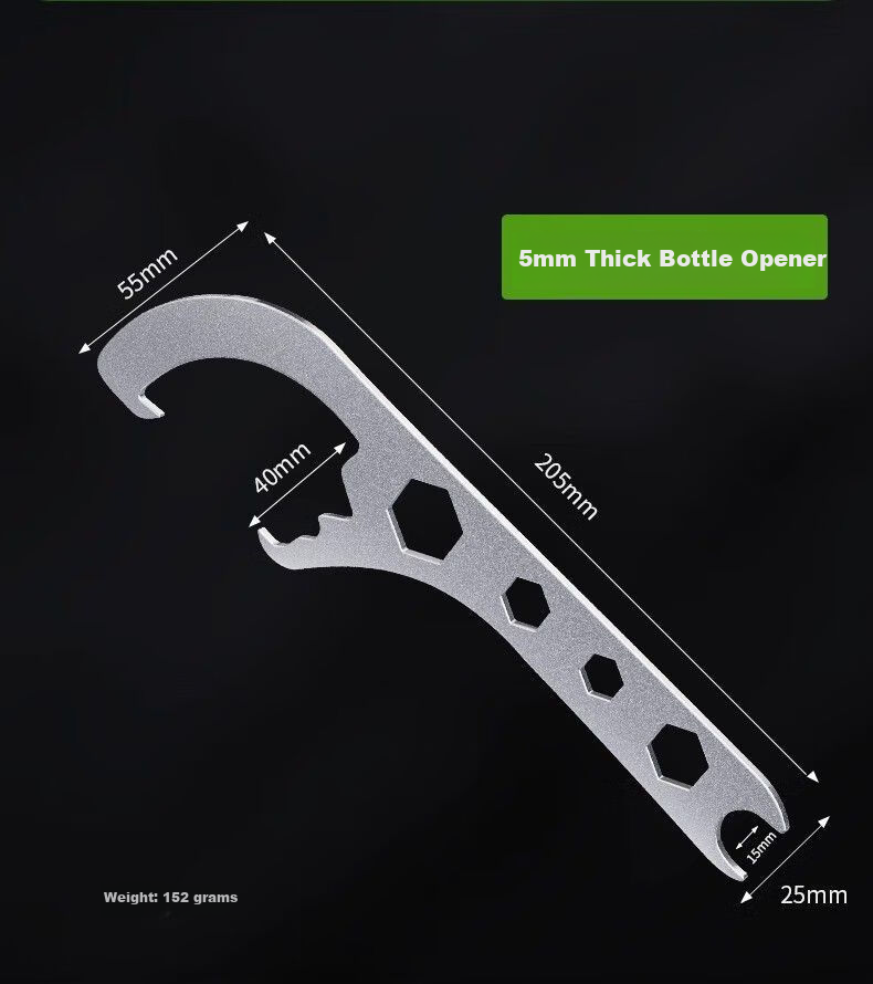 Chengyang Stainless Steel Paint Can Opener, Lid Lifter Tool, Paint Can Wrench, Pry Bar, Lid Opener, Multi-Functional And Easy-To 8