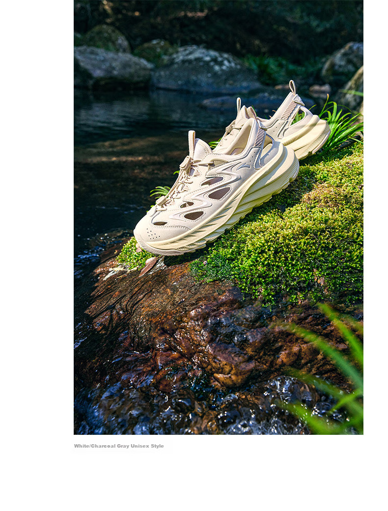 Anta Explore Outdoor Sandals | Summer Men's Water Trekking Shoes, Sports Sandals, Breathable Hiking Shoes, Non-Slip Mountaineering Casual Shoes 5
