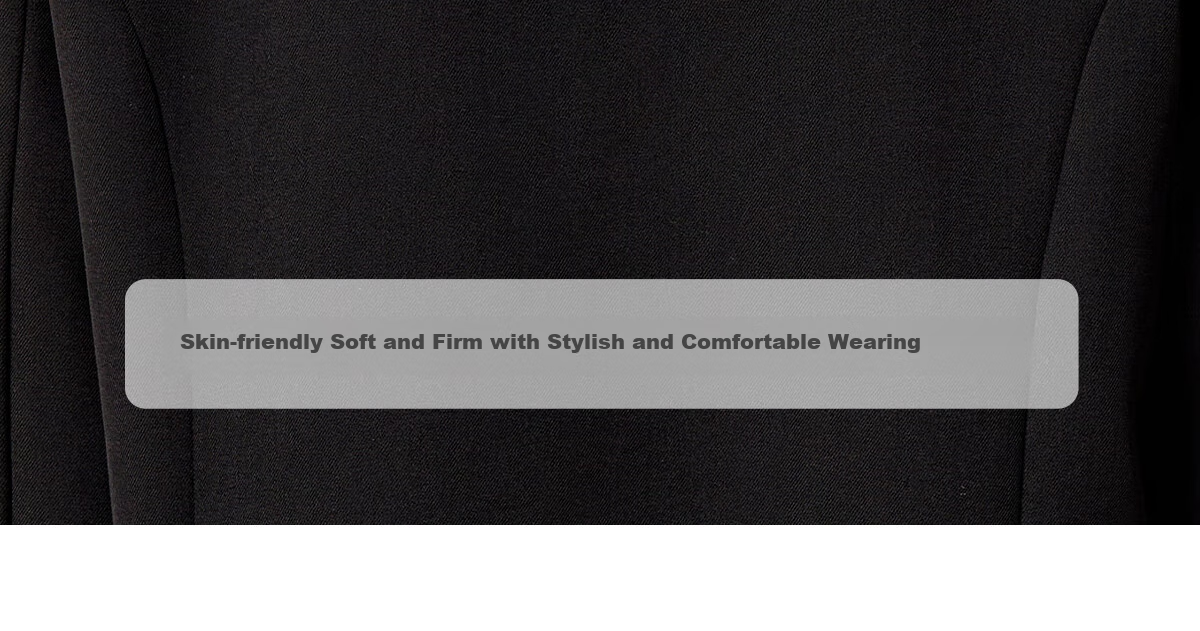 Chushen Spring And Autumn Women's Blazer, Elegant And Sophisticated Professional Interview Suit, Black Small Suit S13KF4033 7
