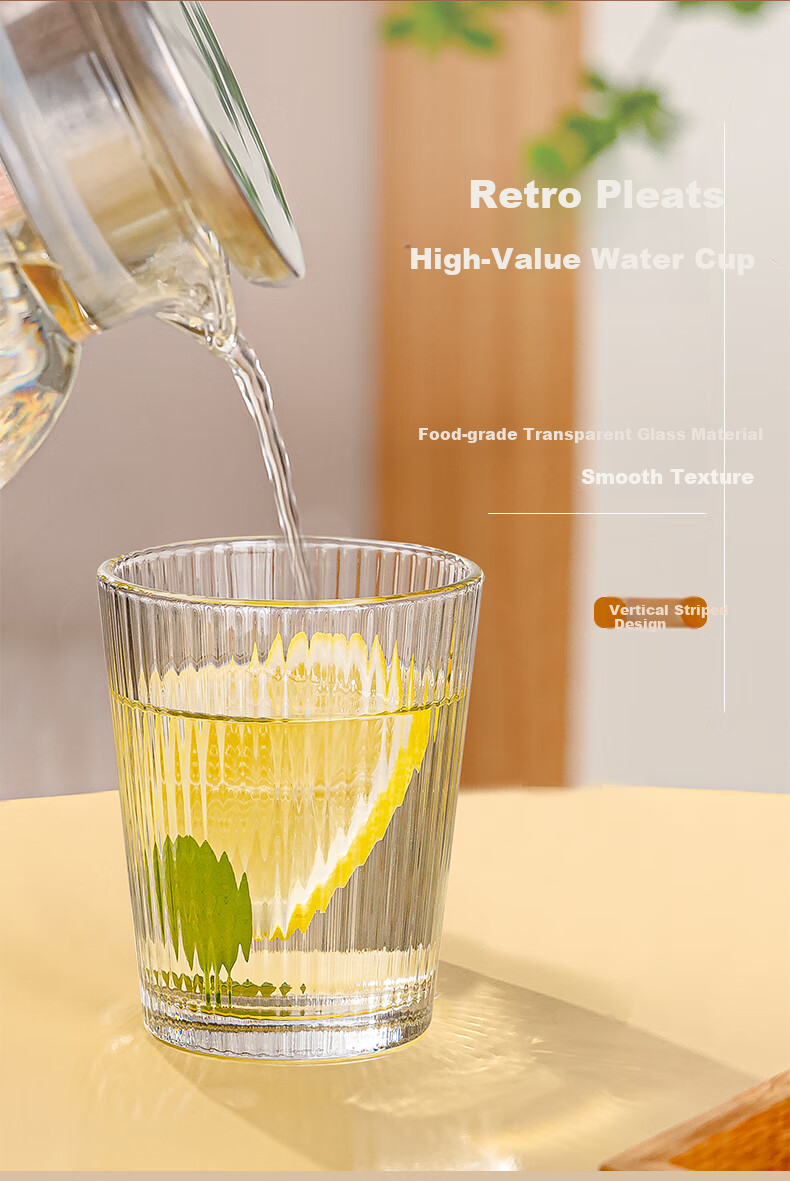 QINGPINGGUO Cold Water Pitcher, Borosilicate Heat-Resistant Glass Cold And Hot Water Pitcher, Dudu Pitcher, 1.78L, for Home And Restaurant Use 4
