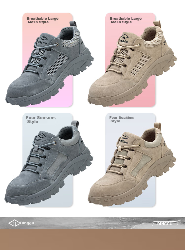 Dinggu Safety Shoes for Men, All-Season Construction Site Anti-Odor Electrician Insulated Steel Toe Anti-Smashing Anti-Puncture F506huiW44 1
