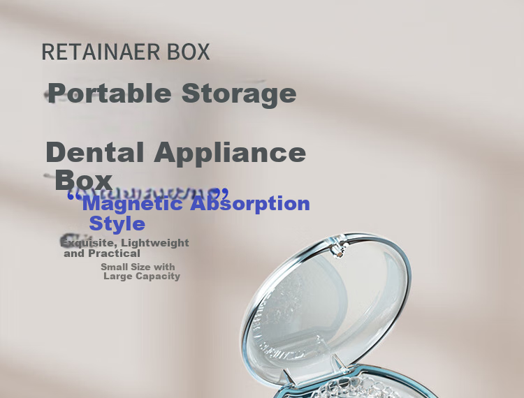 Daisy Leaf Orthodontic Case, Retainer Storage Box, Portable Orthodontic Appliance Case for Braces And Invisible Aligners 1