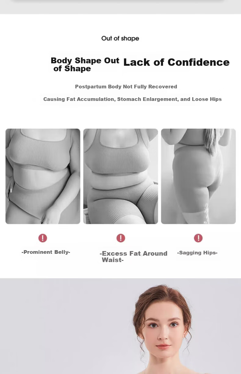 LangSha High-Waisted Tummy Control Shorts, Butt-Lifting, Waist-Cinching, Postpartum Belly Wrap, Shaping Underwear, Mid-Rise, Black 6