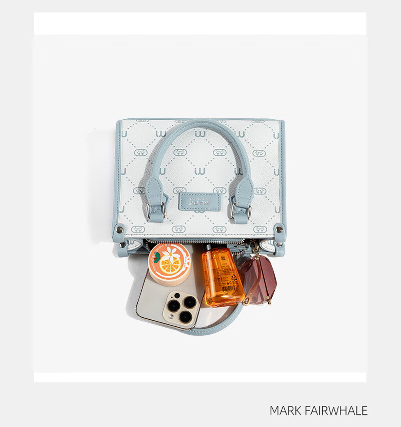 Mark Fairwhale Large Capacity Fashion Shoulder Crossbody Bag Autumn Winter New Arrival Commuting Party Handbag New Year Goddess Festival Gift 7