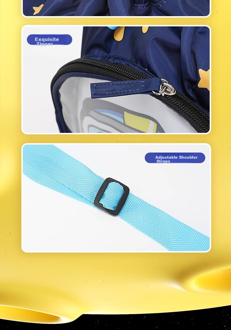 Li-Ning Kids Swimming Bag Professional Swim Storage Drawstring Wet and Dry Separation Waterproof Backpack for Boys Swimwear Equipment 12