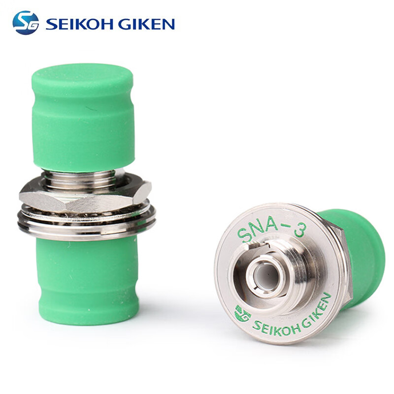 Hainei Original Japan Seiko Flange Round FC/APC Fiber Optic Patch Cord Test Adapter Seiko Selkoh Giken 0.1dB Insertion Loss SNA-3 Narrow Polarization Maintaining