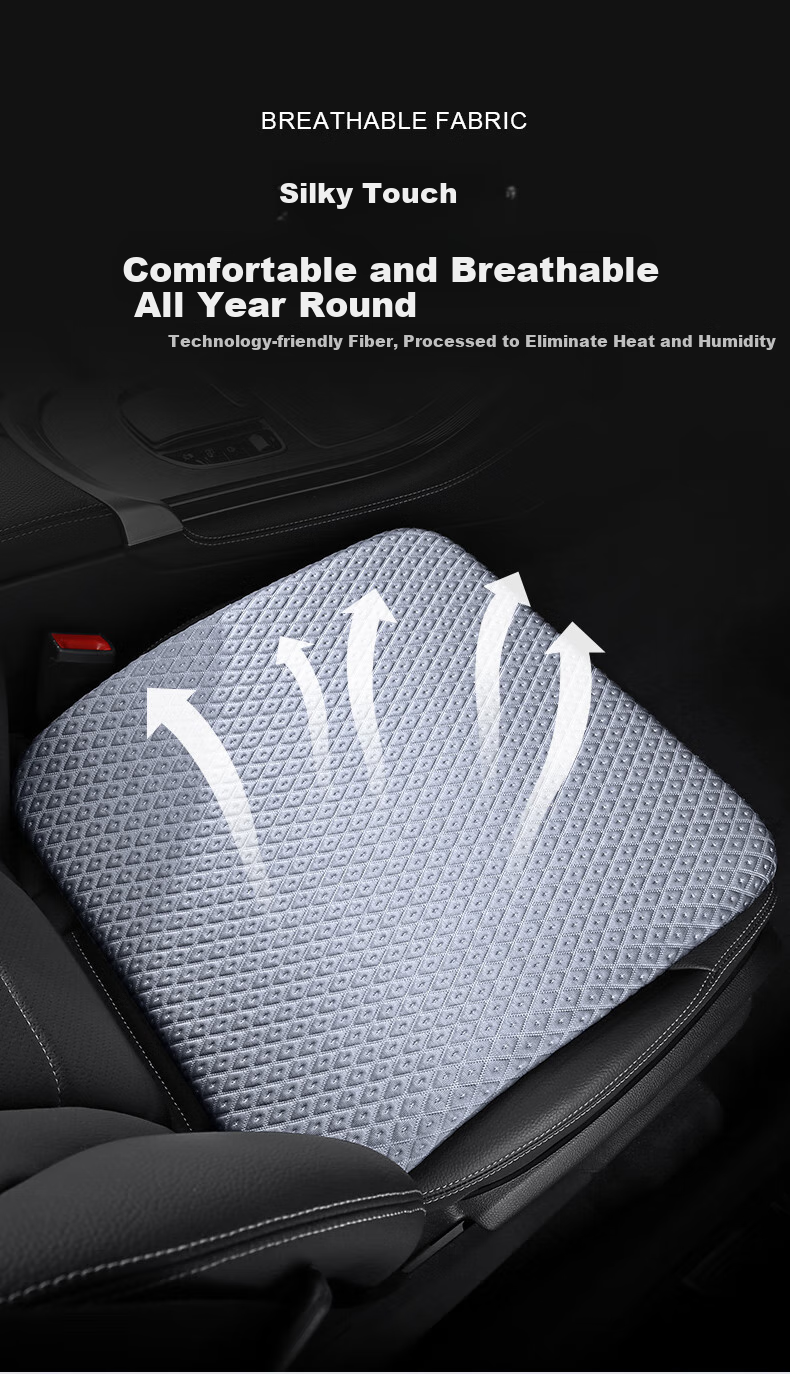 GREAT LIFE Car Seat Cushion, All-Season Universal Seat Pad, Driver's Memory Foam, Four-Season Ventilated And Breathable, Office Butt Cushion, Chair Pad 7