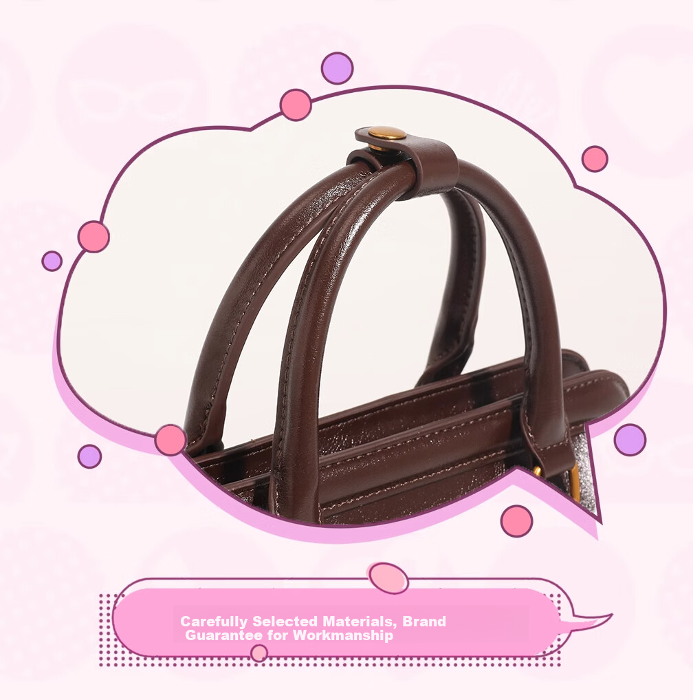 Barbie Handbag for Women, 2026 New Vintage Bowling Light Luxury Crossbody And Tote Bag, Birthday Gift for Best Friends, Valentine's Day Present 3