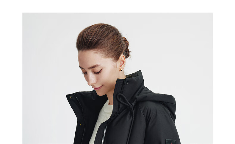 Navikail Italian Small Sailboat 25 New Women's Thick Hooded Down Jacket Warm Puffer Coat 2341605506 35
