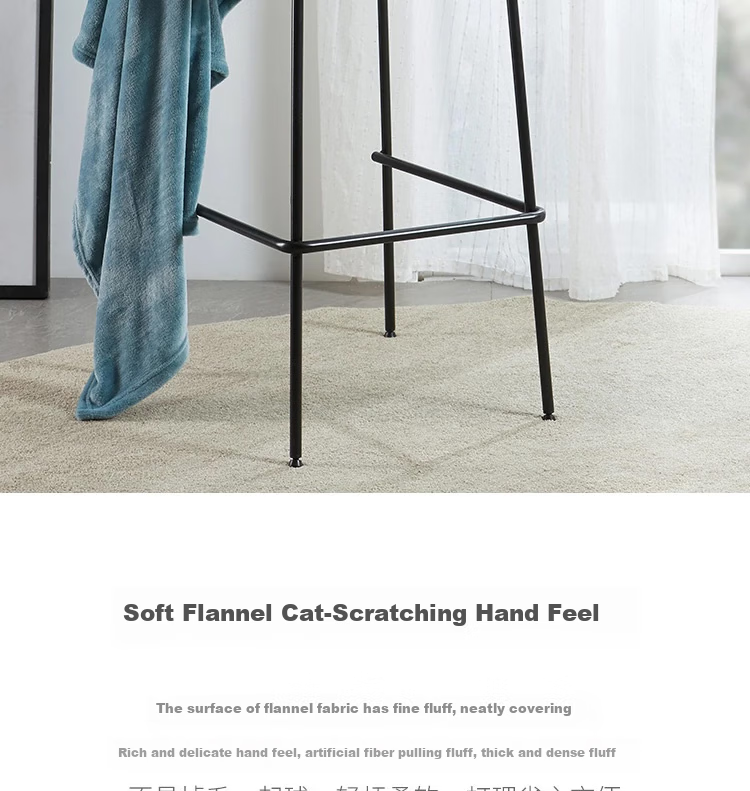 Wangyiyanxuan Blanket Throw, Flannel Cat Blanket, Office And Home Air Conditioning Blanket, Ocean Blue-Gray 150*200cm 5