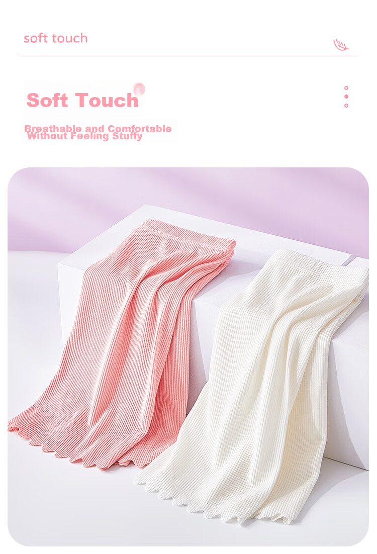 LangSha Children's Underwear, Girls' Safety Shorts, Modal Anti-Chafing Underwear for Girls, Big Kids' Boyshorts, Baby Underwear, Size 160 3