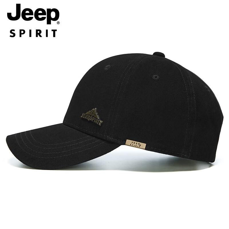 JEEP Men's Baseball Cap Versatile Four-Season Trendy Duckbill Sunshade Hat Unisex Sun Protection Cap
