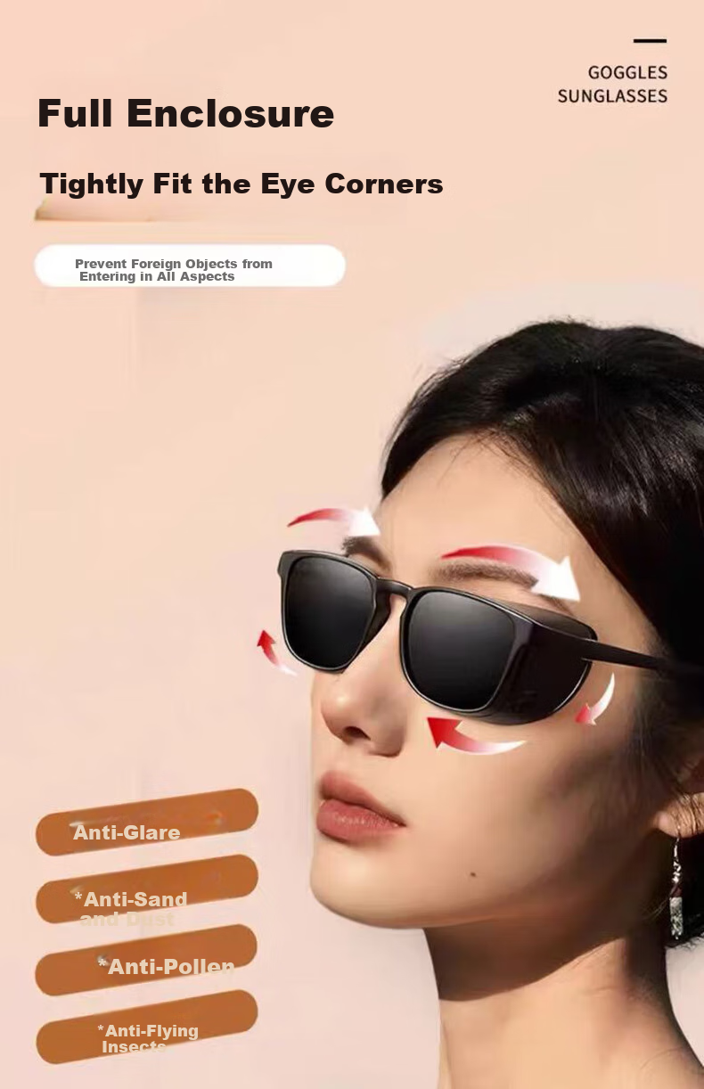 AMORAYS Sunglasses for Men And Women, Suitable for Myopia, Cataract Surgery Recovery, And Lasik Surgery, Polarized UV Protection Goggles 6