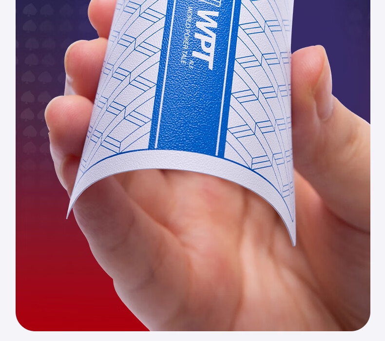BR WPT Poker Playing Cards Plastic Tournament Professional PVC Waterproof Durable Matte 10 Decks 4
