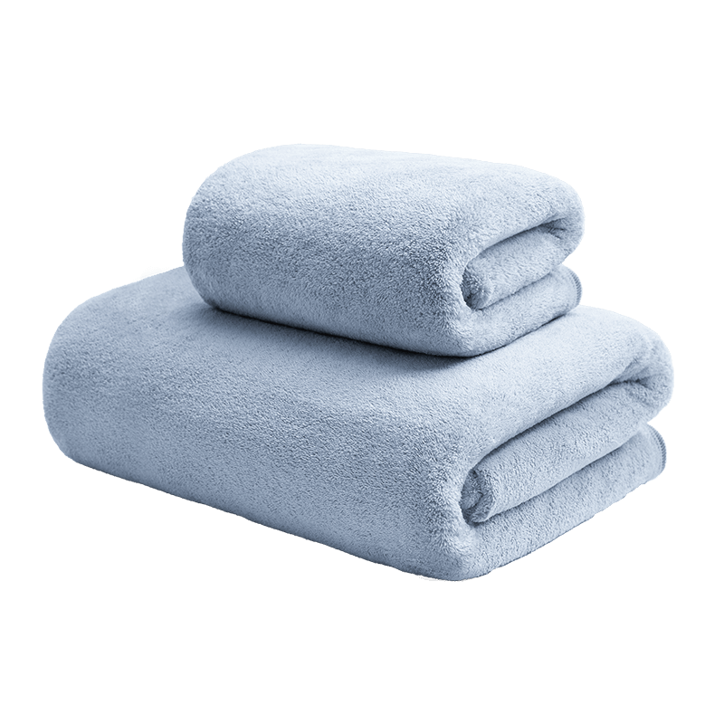 HOYO Japanese Bath Towel for Men, Class A Snow Smooth Velvet Towel And Bath Towel Set, Absorbent Quick-Drying Adult Bath Towel, Qiancao Sports