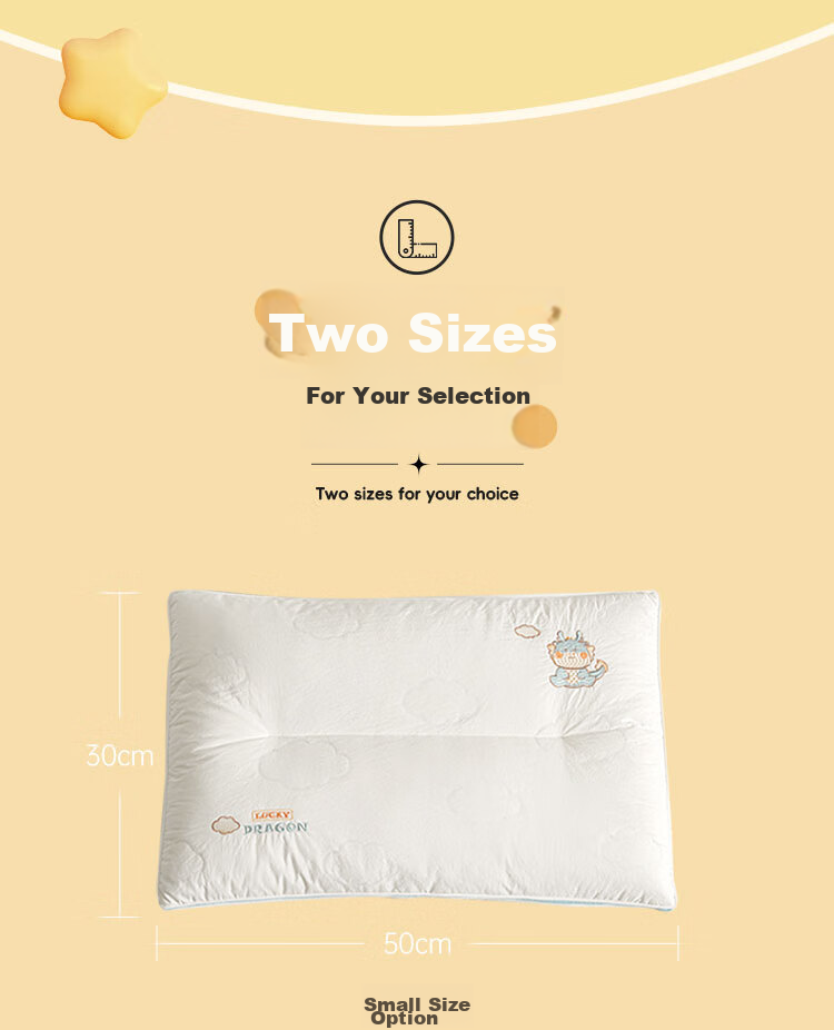 Dohia Pillow Core, European Light Luxury Embroidered Silk Fiber Pillow, Student And Adult Soft Pillow Core, Single Pack, 74*48cm 11