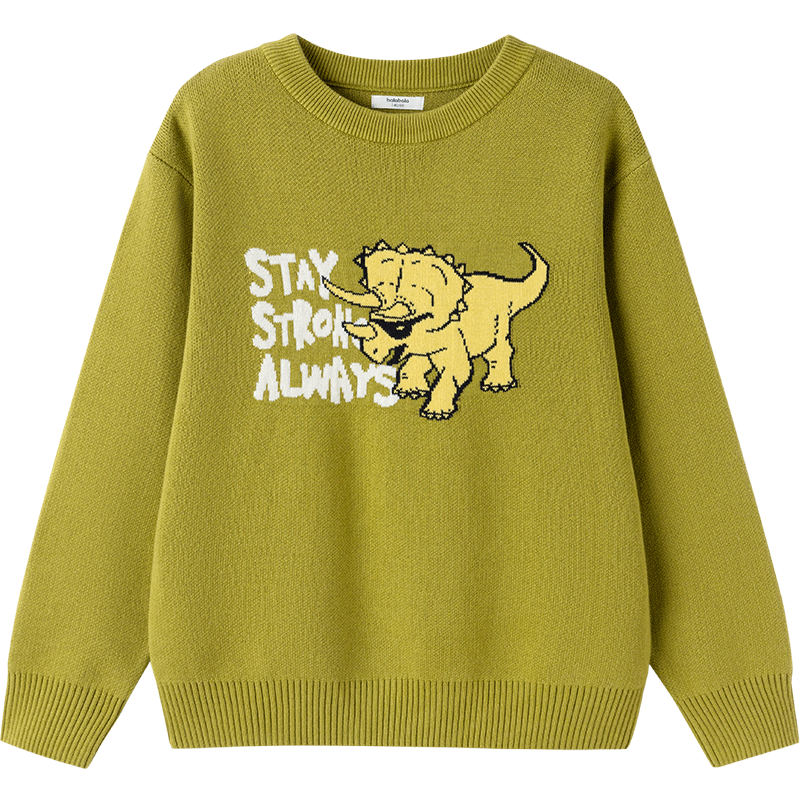 Balabala BalaOne Kids Sweater Boys Girls 2025 Winter Fashion Knitwear 208425103204