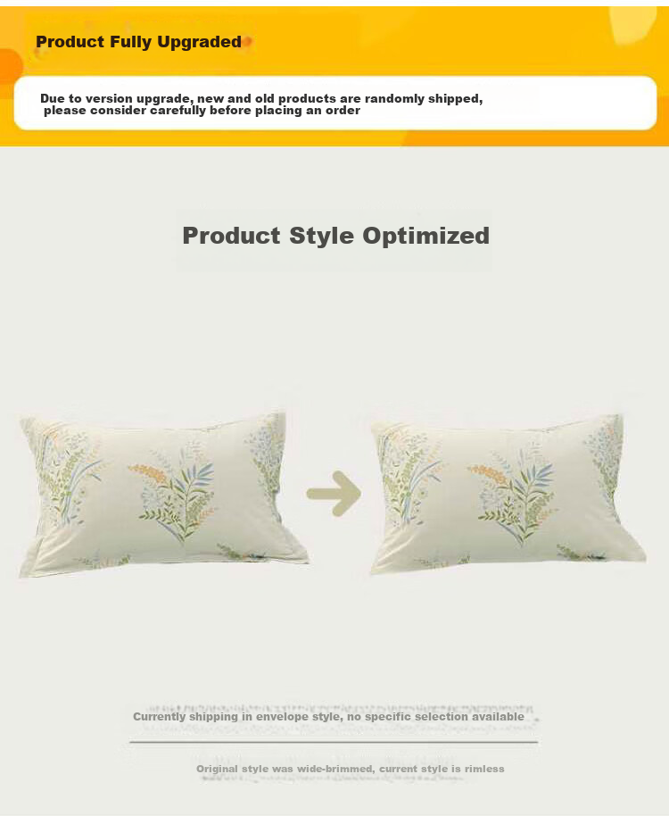 Grace Four-Piece Bedding Set, Class A Fabric, 7A Antibacterial Pure Cotton Skin-Friendly, 100% Pure Cotton AB Version, 1.5/1.8M Bed, Banxia 6