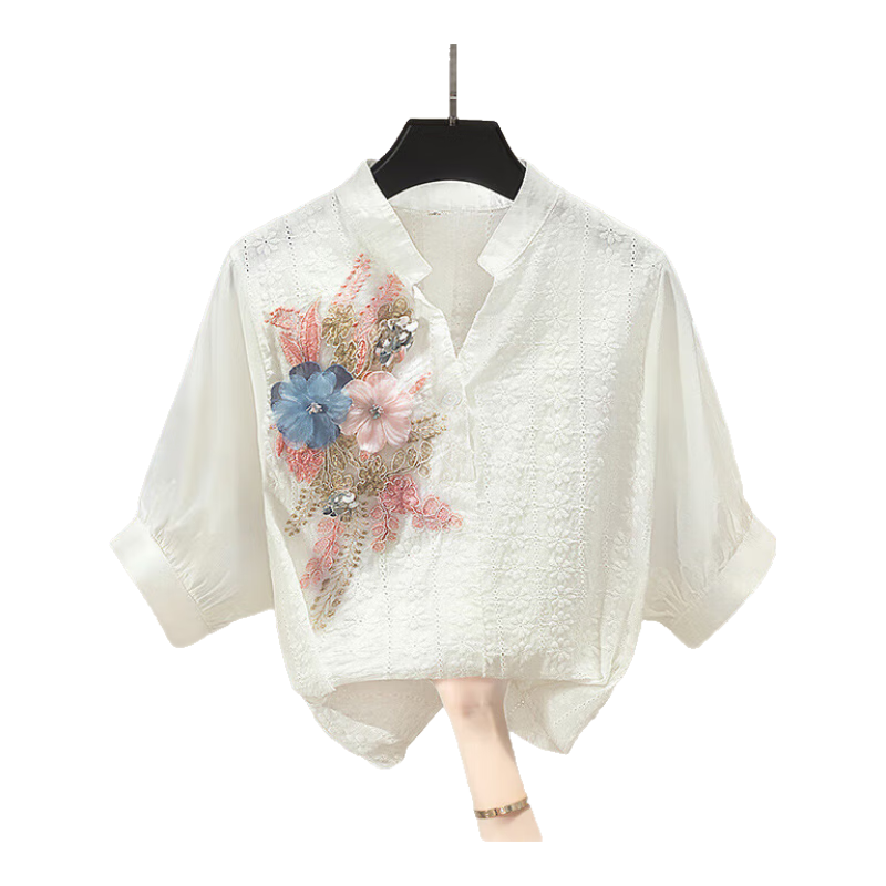 Cypress House 2026 Spring Summer New Women's Loose Slim Design Early Spring Short Sleeve Shirt