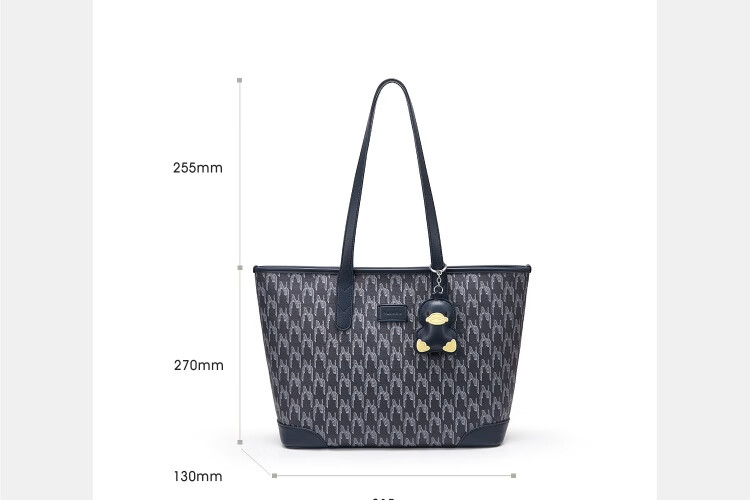 NUCELLE Angelababy's Duck Tote Bag, 2026 Light Luxury Niche Commuter Shoulder Bag for Women, Birthday Gift 13
