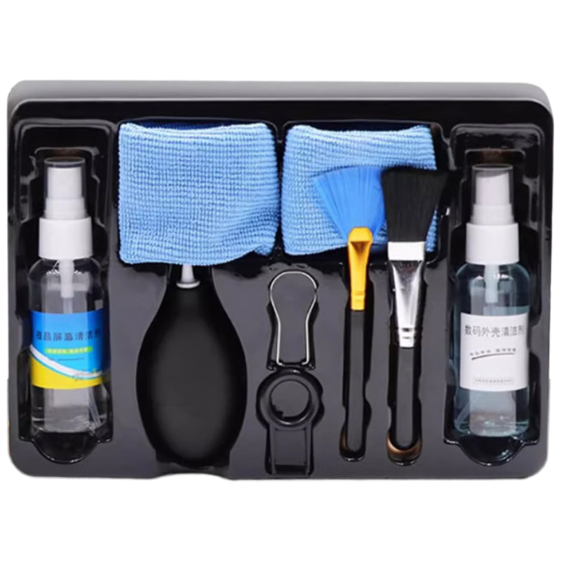 FACE MINI Computer Cleaning Kit Laptop Cleaning Set Screen Keyboard Dust Removal Tools Wiping Cloth Cleaning Solution