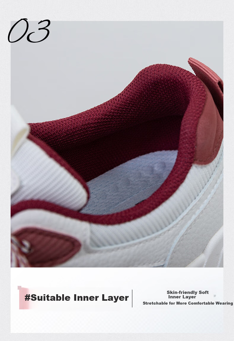 Huili Official Women's Shoes, Summer Sneakers for Women 2026, Casual Ladies' Shoes, Lightweight Thick-Soled Shoes for Women, White-Gray Size 38 8