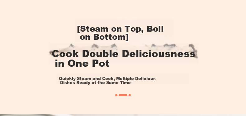 SUPOR 304 Stainless Steel Double-Layer Steamer with Composite Bottom, Suitable for Gas And Induction Cooktops, 22cm White, EZ22SAS01-W 2