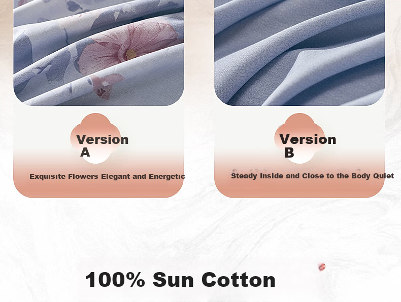 Bailisi Back-To Student Dormitory Bedding Set, 100% Cotton Duvet Cover And Sheet, Three-Piece Pure Cotton Bedding Set for Single Bed, 1.2m 8