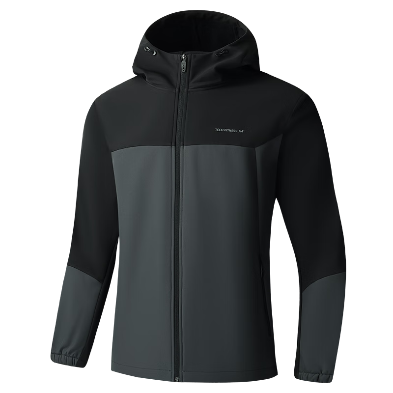 361° Men's Spring Jacket, Triple Protection Sports Outdoor Water-Repellent Casual Fleece-Lined Coat, Style 652544602-3