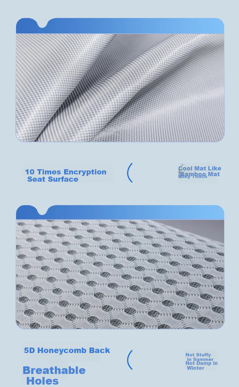 Huadn Carbon Fiber Ice Silk Cooling Mat, Washable Air Conditioning Mat, Double Set, Ice Silk Mat Fitted Sheet Style 180*200cm 19