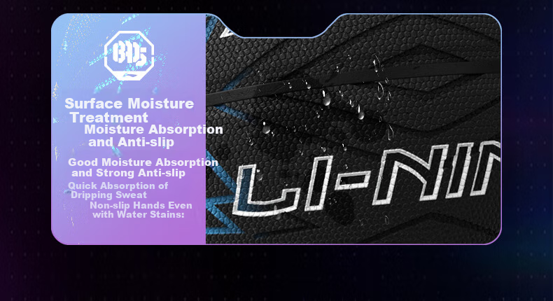 Li-Ning Basketball Size 7 for Adults And Teenagers, Indoor And Outdoor Competition Standard Ball, Non-Slip And Wear-Resistant, Size 7 Gift Basketball 10