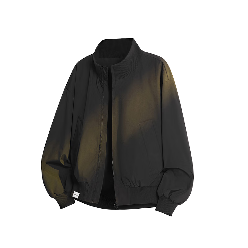 :CHOCOOLATE IT Commuter Loose Fit Jacket Men's Winter New American High Street Executive Casual Coat Black XL