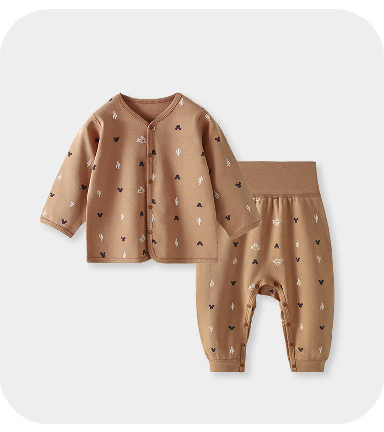 Disney Kids Cotton Pajama Set Baby Cardigan Autumn Spring Boys Girls Sleepwear 80 3