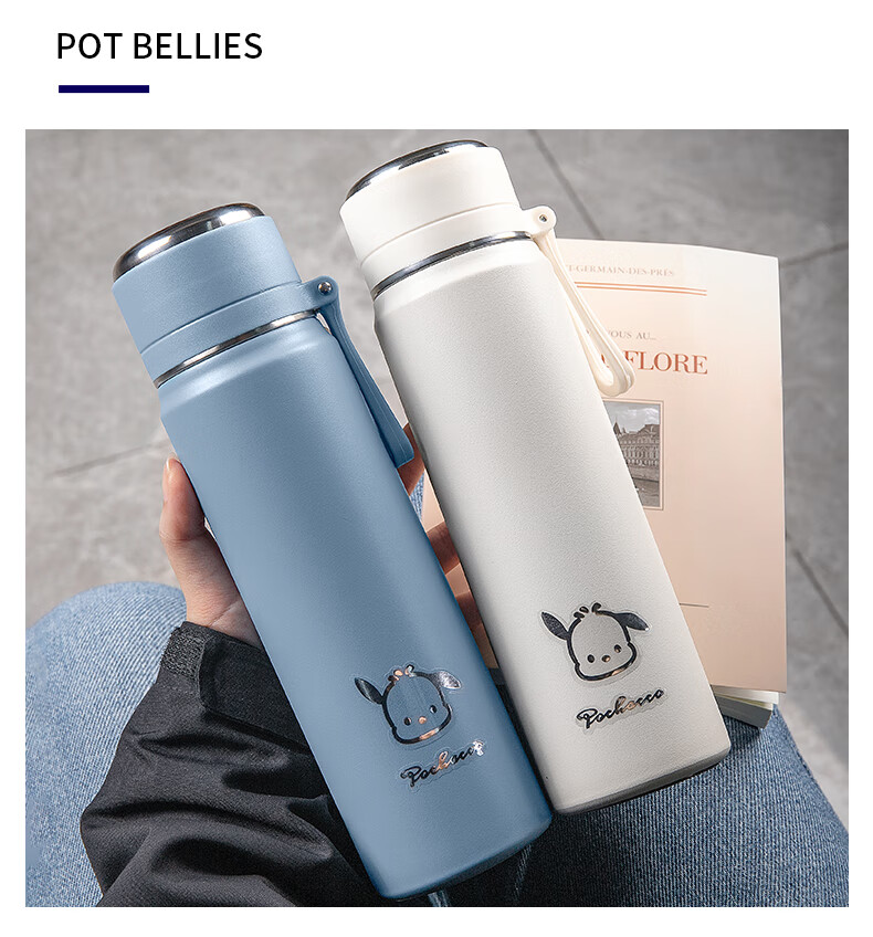 COOKSS Sports Water Bottle for Men, Portable Plastic, High-Temperature Resistant, Large Capacity, Kids and Students, 2026 New Model 11