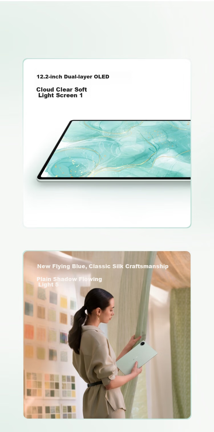 HUAWEI MatePad Pro 12.2-Inch 2025 HUAWEI Tablet, 2.8K Dual-Layer OLED Screen, WIFI, 12GB+256GB, Ink Black 2