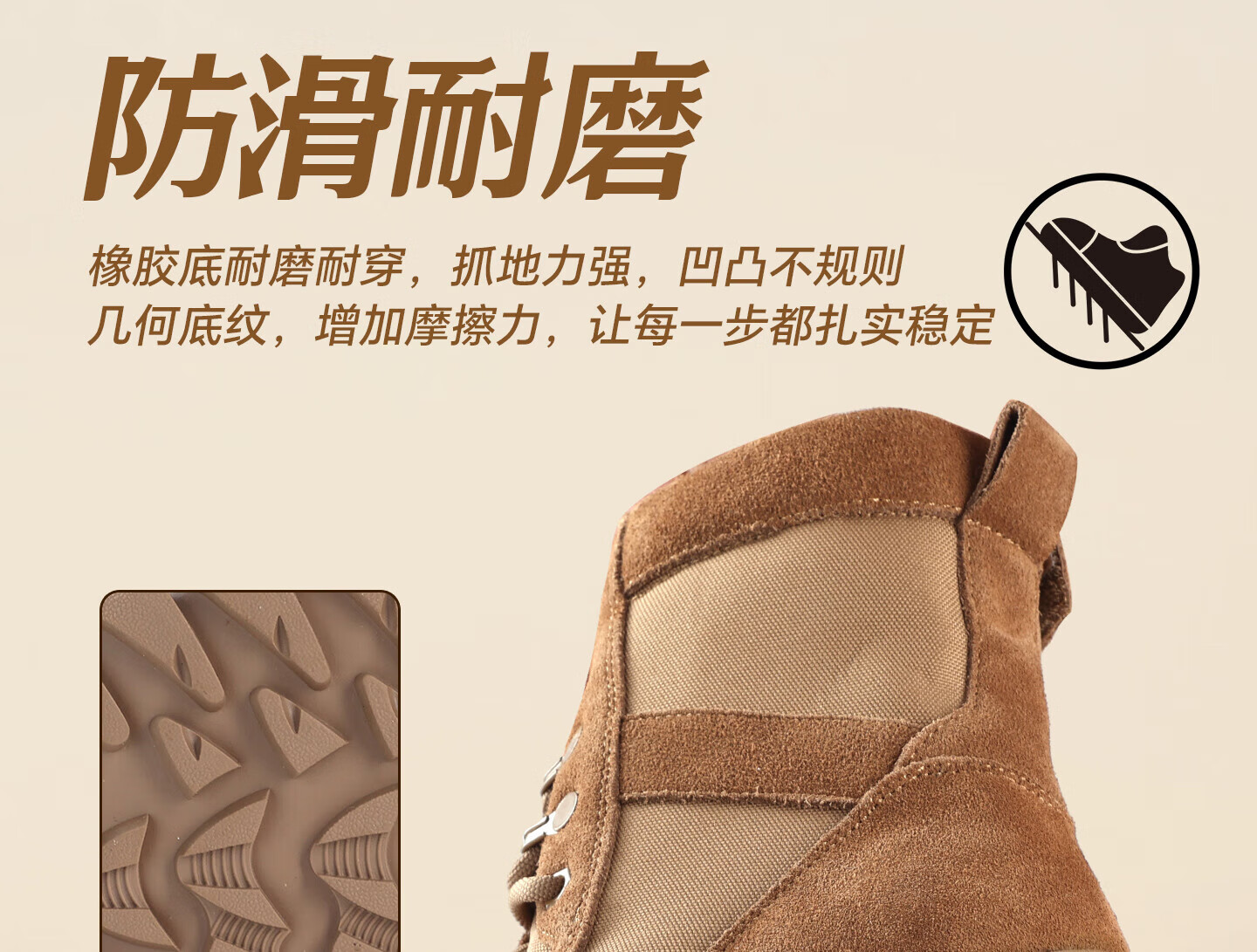 3515 Training Boots New Style Brown Combat Boots Outdoor Desert Boots Suede Leather Hiking Boots Size 42 Brown 8
