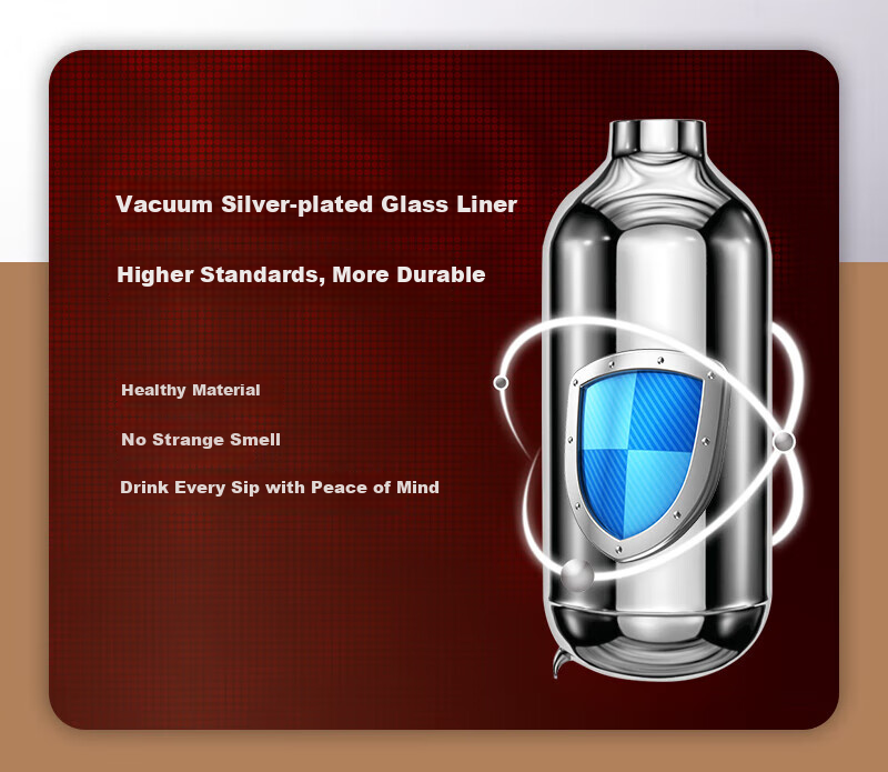 Shandianshui Insulated Water Bottle, Household Thermos Flask, Large Capacity 3200ml, Stainless Steel Thermos, Hot Water Bottle, Gift 5