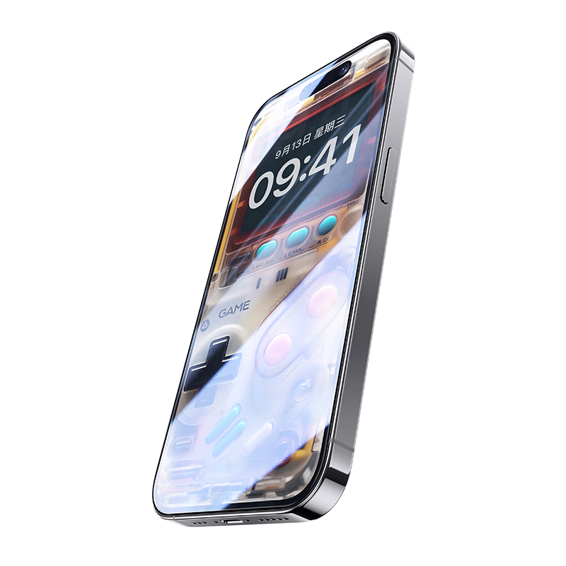 Benks IPhone 17 Pro Screen Protector, Apple 18 Pro Gaming Film, Anti-Sweat, Dust-Proof, Matte Phone Film, Full Coverage Curved Edge Protective Film