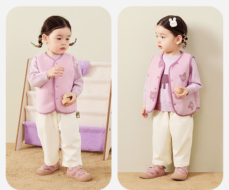 Minibala Unisex Lamb Plush Thickened Fleece Jacket 2025 Fall 7