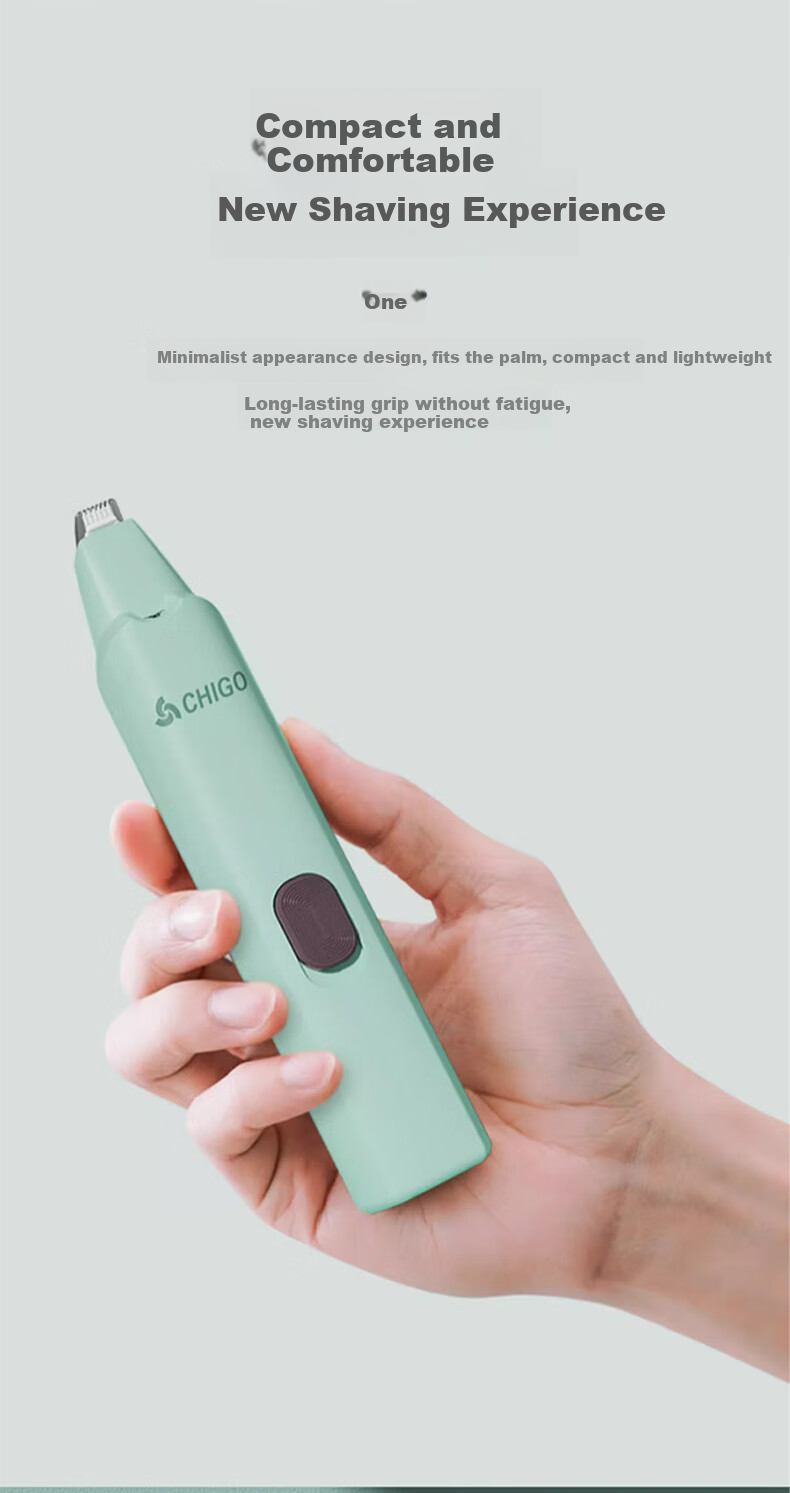 CHIGO Pet Dog Cat Paw Hair Trimmer, Foot Pad Hair Clipper, Pet Grooming Tool, Dog Claw Shaver, Cat Paw Electric Push Cutter, Electric Trimmer for Foot Hair, T11 Graduation Gift 8